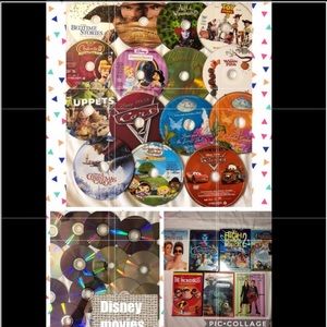 22 Disney movies DVD bundle Family kids Cars Pooh